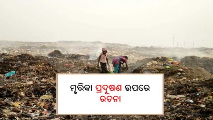 Soil Pollution Essay in Odia Language Download